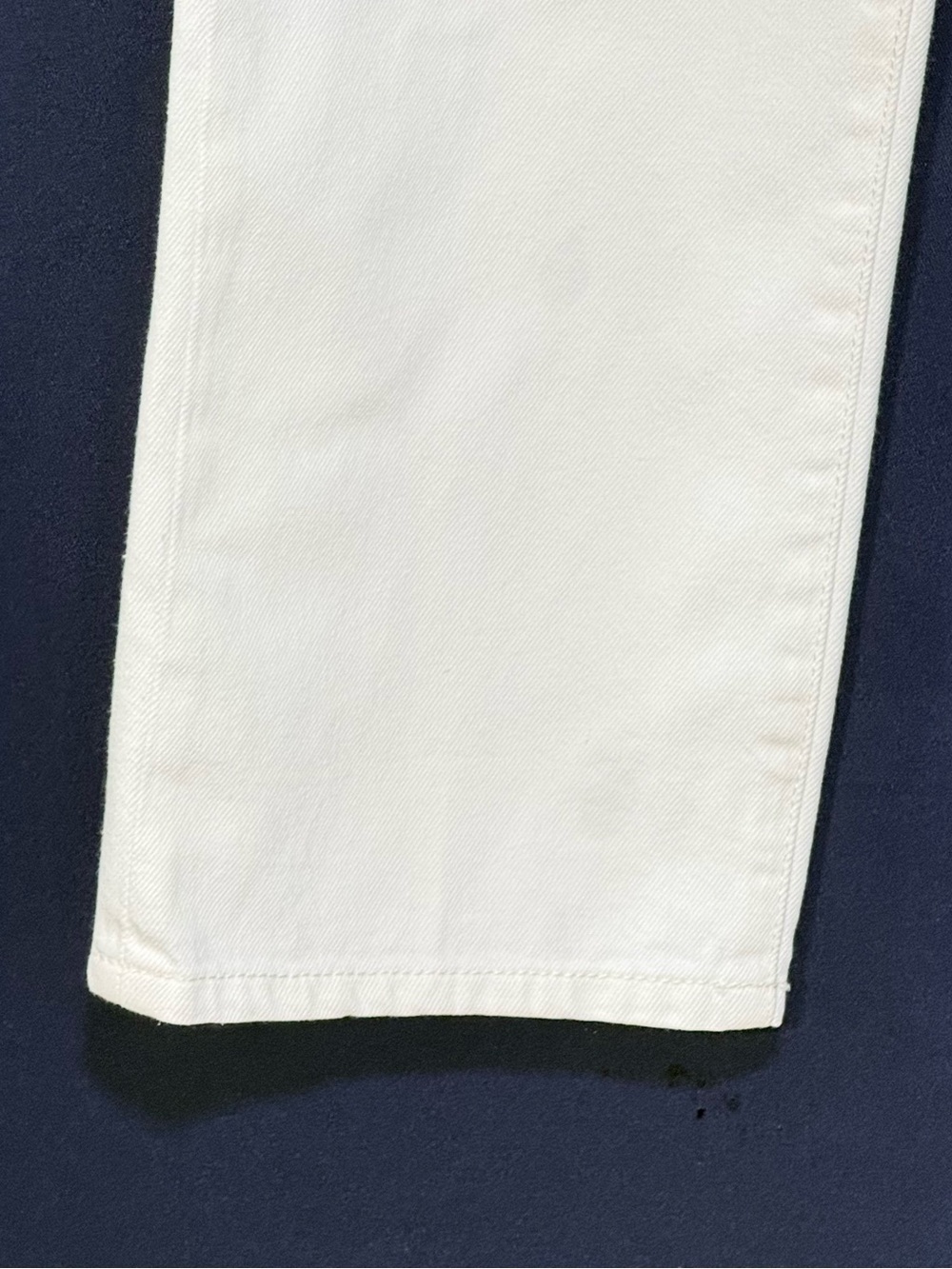 Cabi White 100% Cotton Boyfriend Jeans Size 4 - Picture 4 of 6